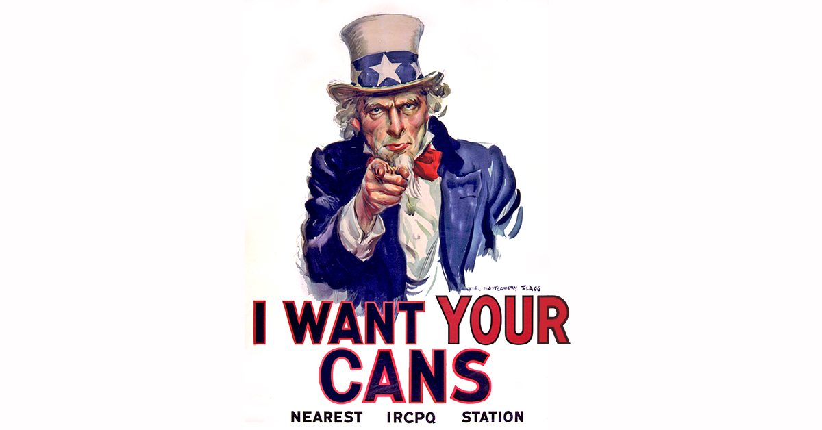 Show us your cans!