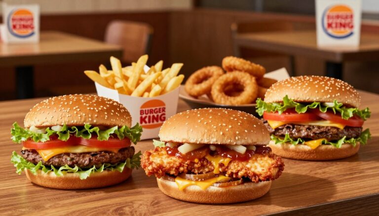 Burger King 3 For 7 Menu