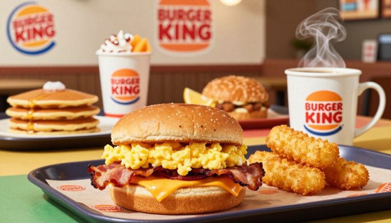 Burger King Breakfast Menu