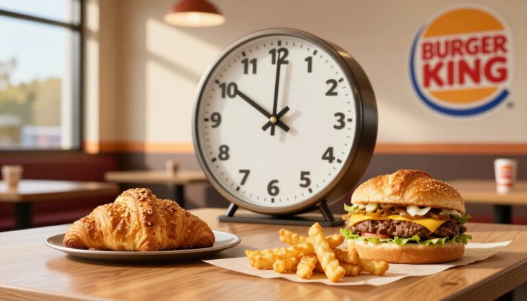 Burger King Breakfast Menu Hours