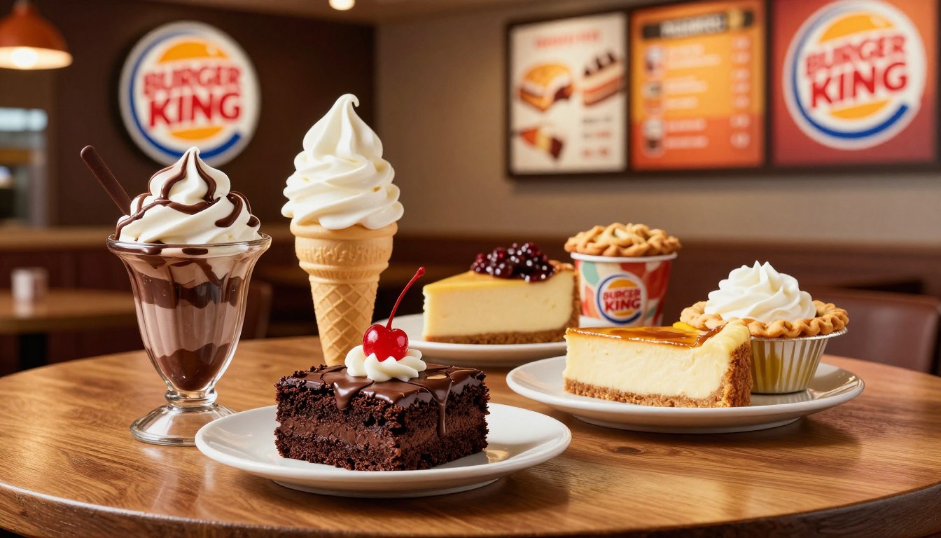 Burger King Dessert Menu