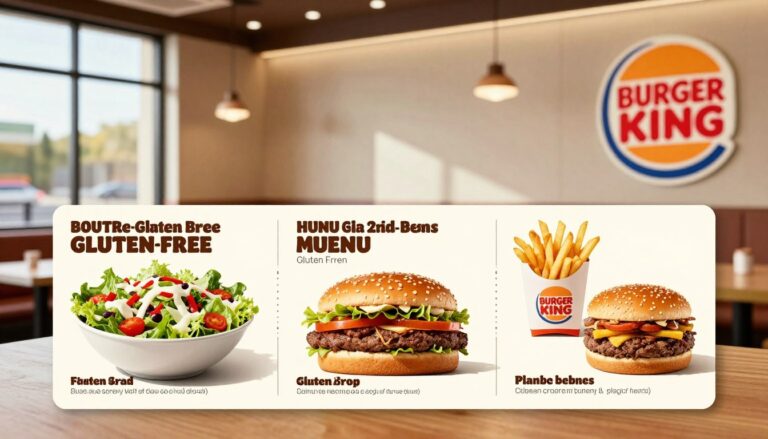 Burger King Gluten Free Menu