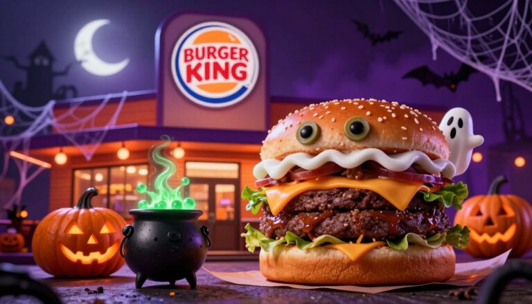 Burger King Spooky Menu