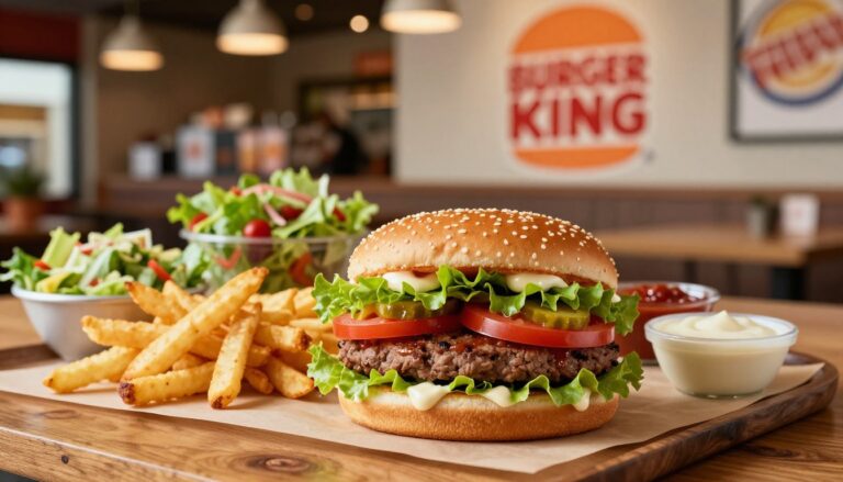 Burger King Vegan Menu