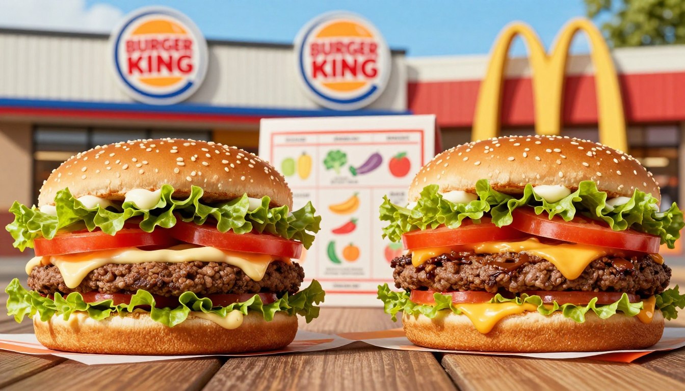 Is Burger King Healthier Than Mcdonald'S