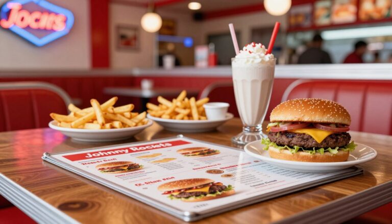 Johnny Rockets Las Vegas Menu