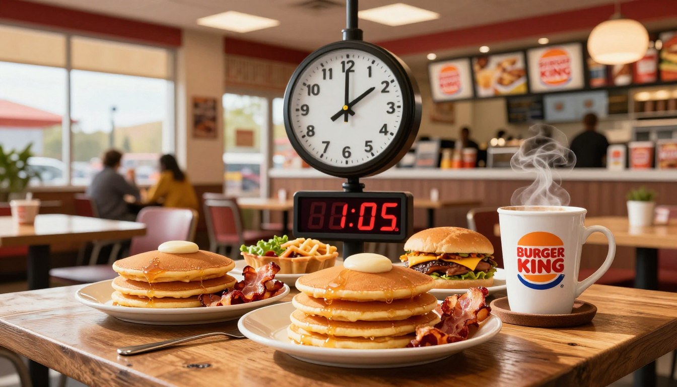 What Time Does Burger King Stop Serving Breakfast