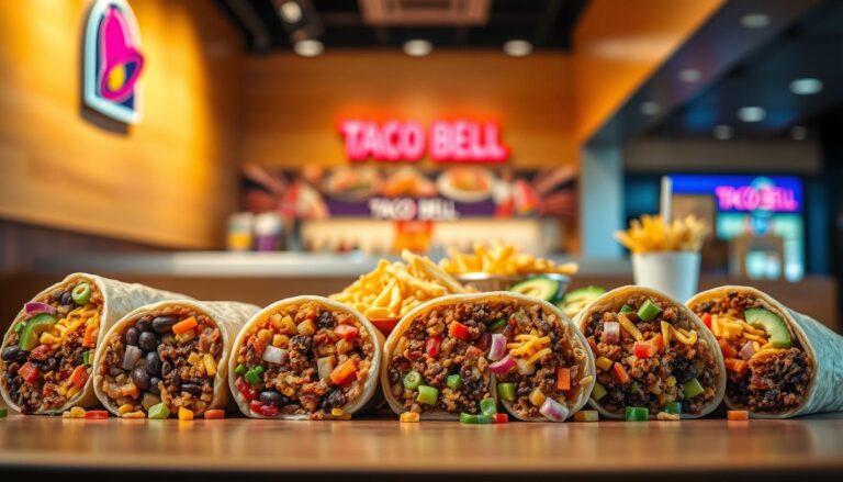 taco bell burrito menu