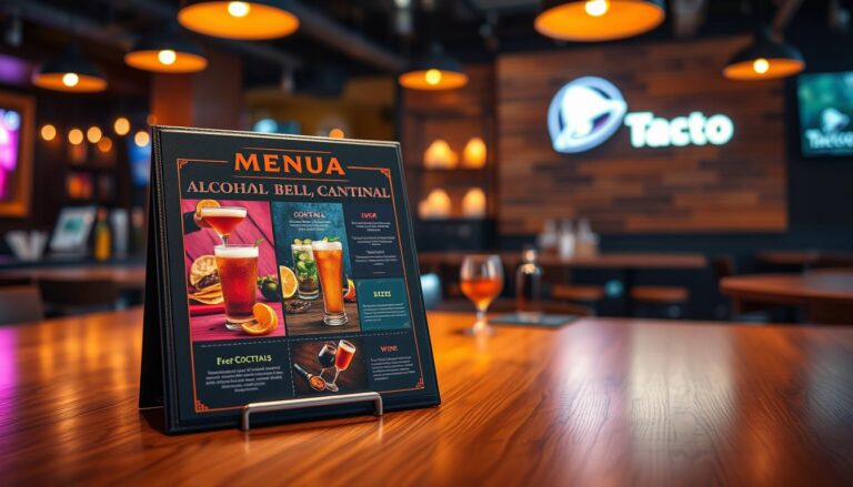 taco bell cantina alcohol menu