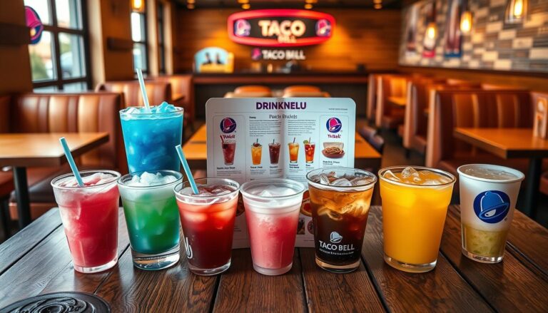 taco bell drinks menu